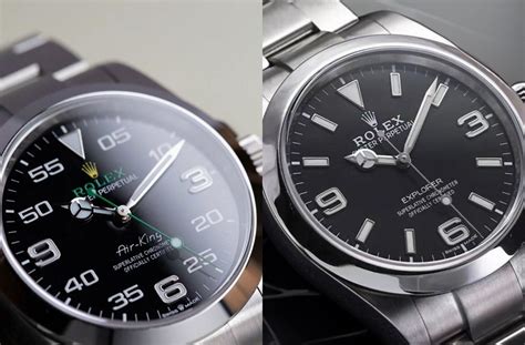 rolex aviator replica|rolex explorer vs air king.